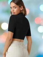 Women's High/Turtle Neck Short - Image 2