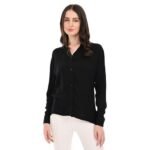 Women black formal shirt | office wear