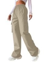 Women's Cargo Pants, Casual Trousers with Pockets