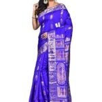 Silk Saree Blue