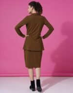 Western Dress | Lycra Dress with Blazer for Women | Two Piece Dress for Women - Image 6