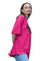 Cottonblend Half Sleeve Oversized Regular Fit T-Shirts