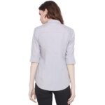 Polyester Long Line Regular Fit Shirt - Image 5