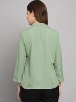 Crepe A-Line Women's Shirts - Image 5