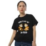 Graphic Printed 100% Cotton T-Shirt - Boyfriend Fit, Round Neck, Half Sleeve