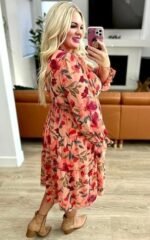 Women's Printed Dresses – Elegant Floral & Solid Styles, Mini to Midi Lengths, Puff & Long Sleeve Options for Casual