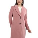 Women Wool solid coat