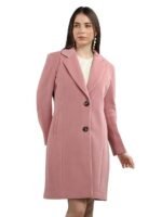 Women Wool solid coat