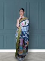 Pure Silk Banarasi Saree With Unstitched Blouse Material - Suitable For All Indian Occasions,Wedding and Festivals - Image 3