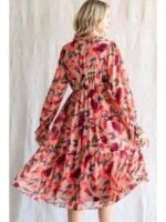 Women's Printed Dresses – Elegant Floral & Solid Styles, Mini to Midi Lengths, Puff & Long Sleeve Options for Casual - Image 3