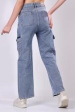 Relaxed Fit Mid Rise Jeans || Jeans || Baggy Jeans || Baggy Jeans || Loose Jeans || Oversized Jeans Baggy - Image 4