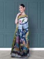 Pure Silk Banarasi Saree With Unstitched Blouse Material - Suitable For All Indian Occasions,Wedding and Festivals - Image 4