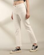 Wide Leg Fit Mid Rise Bootcut Jeans Bell Bottom Jeans II Wide Leg - Image 3