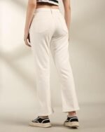 Wide Leg Fit Mid Rise Bootcut Jeans Bell Bottom Jeans II Wide Leg - Image 4