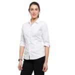 Women white color shirt