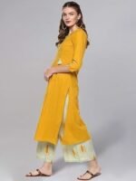 LUXE Women kurta and  Pajama Set - Image 4