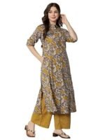 Women printed kurta set with pant | best for office - Image 5
