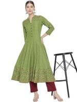 Women's Cotton VNa1000402 kurti Dress - Image 2