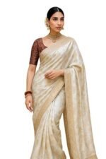 Pure Original Kanjivaram Zari weaving silk Royal Rajwadi Kalamkari kanchipuram desinger Saree With Blouse piece for Wedding