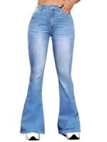 Denim Stretchable High Waist Bootcut Jeans