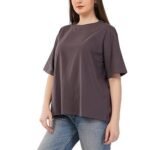 Oversized Cotton T-Shirt, Short Sleeve, Loose Fit