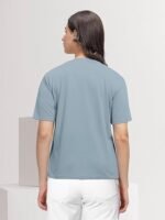 Printed Regular Fit Round Neck Casual Tshirt for Women - Image 4
