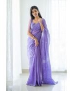Kanjivaram Woven Soft Silk Saree With Blouse Piece - Image 3