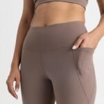 for Women | High Waisted Flared Pants | Athletic Flare Pants with Zero Transparency | Moisture Wicking Spandex Fabric | 4 Way Stretch | Flare Pants for Yoga, Workout - Image 4