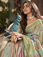 Banarasi Silk Saree Pure Silk Kanjivaram Saree with Unstitched Blouse Piece - Image 4