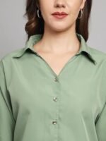 Crepe A-Line Women's Shirts - Image 3