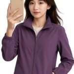 Women's Windcheater Jacket - Lightweight Polyester Zipper Closure With Side Pockets | Full Sleeve Jacket For Womens| Stylish & Water-Resistant