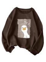 Women's Sweatshirt| Jumper Women Winter Wear| Animal Print (Sweatshirt) for Women |