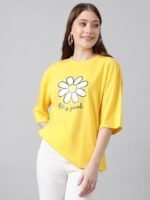 Solid Slim Fit T-Shirt Â Classic Round Neck, Stretchable Cotton Tee - Image 5