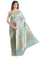 Silk Banarasi Silk Saree Original, Handloom Saree Silk, Banarasi Saree for Women, Pure Silk Sarees for Women Original with Unstitched Blouse Piece - Image 2