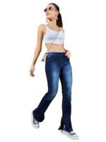 Bootcut High Rise Regular Stretchable Denim Jeans