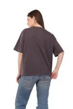 Oversized Cotton T-Shirt, Short Sleeve, Loose Fit - Image 4