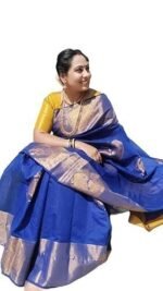 Chiffon Silk Saree Breathable, Smooth Fabric with Modern & Traditional Embroidery Touch