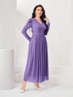 Stylish One Piece Long Maxi Dress for Women - Image 4