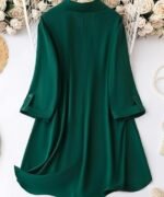 Shirt Dress Knee Length Dress | Loose Fit | Button-Down | | 3/4 Sleeve | Summer Wear | Available in (Pack of 2 | Value Pack) - Image 3