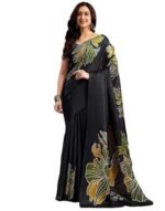 Cotton Printed Saree With Unstitched Blouse Piece