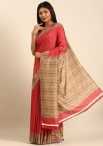 Women's Fleece Sherpa saree, Cozy & Stylish Outerwear - Image 4