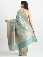 Silk Banarasi Silk Saree Original, Handloom Saree Silk, Banarasi Saree for Women, Pure Silk Sarees for Women Original with Unstitched Blouse Piece - Image 4