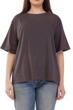 Oversized Cotton T-Shirt, Short Sleeve, Loose Fit - Image 5