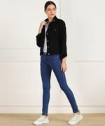 Cotton Blend Stretchable Mid Rise Jeans - Image 5