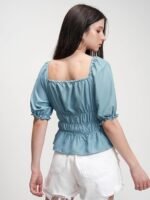 Women's Spring/Summer Casual Front Split Thigh Straight Denim Skirt ll Denim Skirt for Women Long ll Skirt & top for Women ll Skirts for Women Long Length (Skirt 159) - Image 3