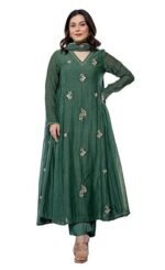 Regular Fit Green color Print kurti  | Casual & Semi-Formal Wear - Image 2