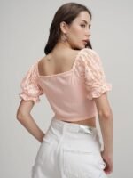 Kutchi Embroidered Border Ethnic Gujarati Style Cotton Rayon Long Skirt/Chaniya - Image 2