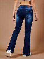 Bootcut High Rise Regular Stretchable Denim Jeans - Image 5