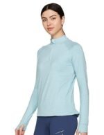 Women's Polycotton Fleece Plain Neck Full Winter Jacket Sweatshirts - Image 4
