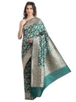 Saree | Pure Banarasi Silk Saree with Unstitched Blouse | Silk Sarees for Women